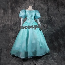 Princess Ariel cosplay costume Ariel Green costume Dress Women Halloween... - £86.89 GBP