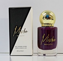 Mischo Beauty Nail Polish Shade Lacquer Of Love (Plum) .33 Fl OZ/10mL - £10.15 GBP