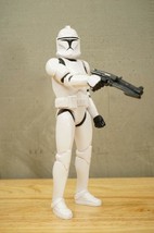 Star Wars 2012 Hard Plastic Storm Trooper Action Figure Toy 11.5&quot; Tall H... - £16.53 GBP