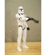 Star Wars 2012 Hard Plastic Storm Trooper Action Figure Toy 11.5&quot; Tall H... - £15.72 GBP