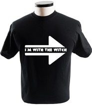 Im With The Witch Funny Halloween Cool Halloween Husband - £13.54 GBP+