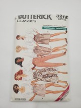 Vintage Butterick Sewing Pattern 3215 UnCut Miss Shorts Pants &amp; Skirt Size XS-XL - £5.44 GBP