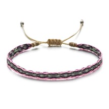 ZMZY New Handmade Rope Bracelet Boho Colombian Wayuu Bracelet Lucky Tibetan Stri - £8.63 GBP