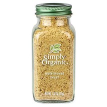 Simply Organic Yeast, Nutritional ORGANIC 1.32 oz. Bottle - £11.61 GBP