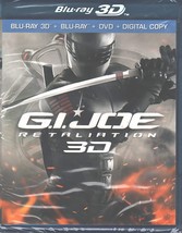 G.I. Joe Retaliation (Blu-ray 3D + DVD + Digital Copy) NEW Sealed, Free Shipping - £8.11 GBP