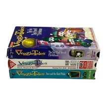 Lot Of 3 VeggieTales VHS Tapes - £9.51 GBP