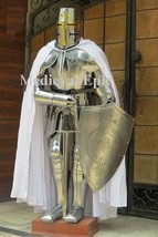 NauticalMart Medieval Wearable Knight CRUSADOR Full Suit of Armour Collectibles  - £526.67 GBP