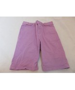 Ralph Lauren Girls Bermuda Shorts lilac 5 EUC - $11.26
