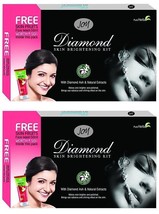 Joy Diamond Brightening Facial Kit (pack of 2) free shipping world - £24.85 GBP