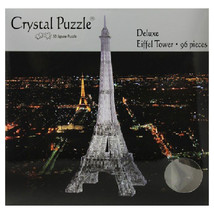 3D Crystal Eiffel Tower Puzzle 96pcs (Black) - £36.24 GBP