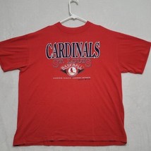 St. Louis Cardinals Vintage T-shirt Mens XL 1993 Single Stitch Red Trenc... - $37.87