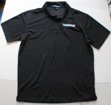 ESPN Top Rank Boxing Crew Polo Shirt Embroidered Logo Men&#39;s Large - £12.43 GBP