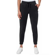 Mondetta Women&#39;s Plus Size 3X Black Fleece Sweatpants Lounger Joggers NWT - $13.49