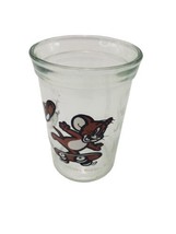 1990 Welch&#39;s Tom &amp; Jerry Mouse Skateboarding Jelly Jar Glass Cup - £3.12 GBP