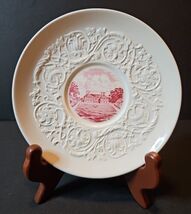 Stratford Hall Pink (Virginia) by WEDGWOOD Replacement Saucer - $24.35