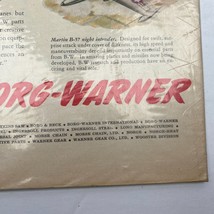 1954 BW Borg-Warner Ad Martin Aircraft B-61 Pilotless Bomber - £3.90 GBP