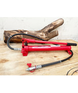 10 Ton Porta Power Hydraulic Manual Pump w/ 57&quot; Hose for Body Frame Repa... - $115.44 CAD