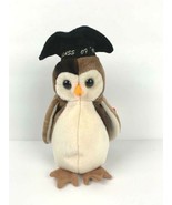 Ty Beanie Baby 1998 Wise Owl with Errors Tags Graduation Class of 98 Ret... - £21.89 GBP