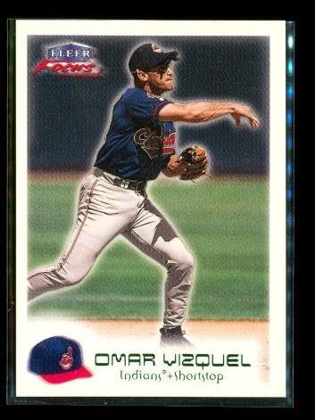 OMAR VIZQUEL 2000 Fleer Focus #113 Masterpiece Mania Green Parallel 107/300 - $14.84