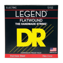 DR Strings Legend  Polished Flatwound Electric Guitar Strings Medium 12-52 - $19.99