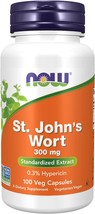 NOW Supplements, St. John&#39;s Wort (Hypericum perforatum) 300 mg, Standardized Ext - £19.97 GBP