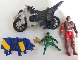 Power Rangers Mixed Figure/Vehicle Lot of 4 - Used - £11.76 GBP