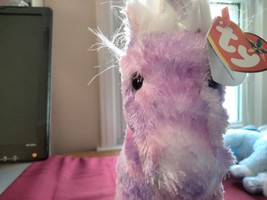 Ty Beanie Buddies Charmed The Multi Shaded Purple Mystical Unicorn - £43.24 GBP