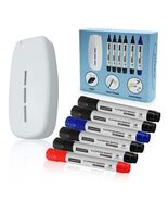 ZHIDIAN Dry Erase Board Eraser with Spray White Microfiber Pads - $195.10 MXN