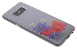 Clear Case FLAVR iPlate Real Flower Amelia Cover For Samsung Galaxy S8+ S8 Plus - £6.31 GBP