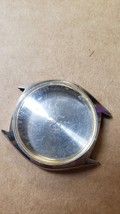 VTG Vintage 50&#39;s 60&#39;s Caravelle Watch Case back &amp; Crystal round SS 36mm ... - $28.49