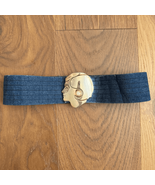 Authenticity Guarantee

Vintage 70s Chanel Coco Profile Buckle Denim Belt REA... - $649.30 CAD