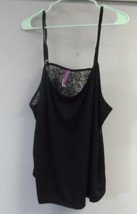 Adore Me Women&#39;s Pajama Top Tank Top Lounge Sleepwear 63346 Black Size M... - $7.59