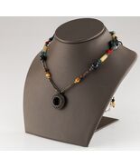 Gorgeous Sterling Silver Beaded Agate Necklace with Lobster Clasp - $15,018.48 MXN