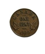 1920 Canada Small One Cent Coin Circulated VG - €1,51 EUR