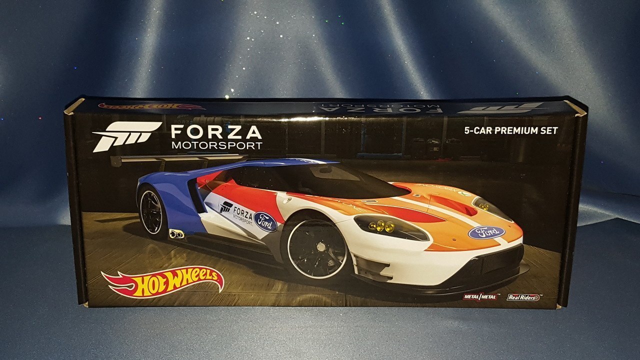 Primary image for Hot Wheels - Forza Motorsport - 5 Car Premium Set by Mattel.