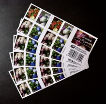 100 USPS Forever Stamps Flowers from The Garden SCOTT #5240b  - $65.00