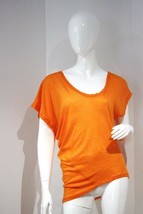 French Connection Auburn Sunset Asymmetric Top Shirt Oversize Tee ( Xs ) - £54.72 GBP