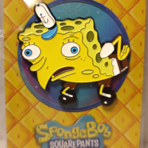 Spongebob Squarepants Spongemock Meme Enamel Pin Official Cartoon Badge - £12.13 GBP