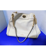 Coach 36855 Turnlock Edie in Pebble Leather Shoulder Bag Purse Handbags ... - £89.13 GBP