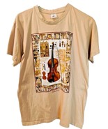 Salzburg B&amp;C Collection Graphic T-Shirt Violin La Traviata Opera House S... - $15.00