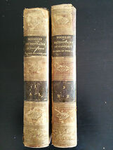 Bouillet Dictionary De L'Antiquity Sacrée Et Profane 2 Tomes Año 1828 Un... - $304.73