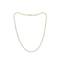 Diana M Jewels 7.00 Cts Lab Grown Round Diamond Tennis Necklace Size One Size - $46,553.69 MXN