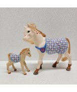 Vintage Fisher Price Loving Family Horses Summer And Baby Sky 2001 - £18.52 GBP