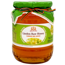 LINDEN RAW HONEY BELEVINI 950GR in Glass Jar NO GMO Made in Romania МЁД - $17.81