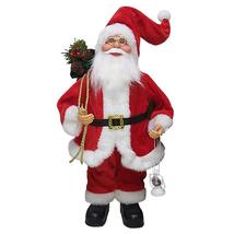 Santa Claus Figurine Doll Christmas Ornaments Home Decoration Child Gift Toy - £19.14 GBP