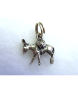Vintage Pack Mule Sterling Silver Charm - $142.96 MXN