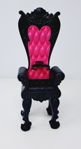 Mattel Monster High - Deluxe High School Replacement Vampire Throne Pink Black - £7.09 GBP