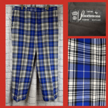 Strathmore à Carreaux Écossais Pantalon Hommes 40x28 Resserré Ecosse - $103.93