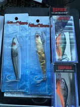 Pack of 4 ( 2 mirrolure  LS38n ls19 + 2 rapala gsr04 ) see picture info - £31.13 GBP