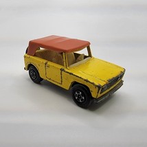 Matchbox Lesney Superfast Field Car No 18 1:64 Scale Diecast 1969 Yellow... - $14.98